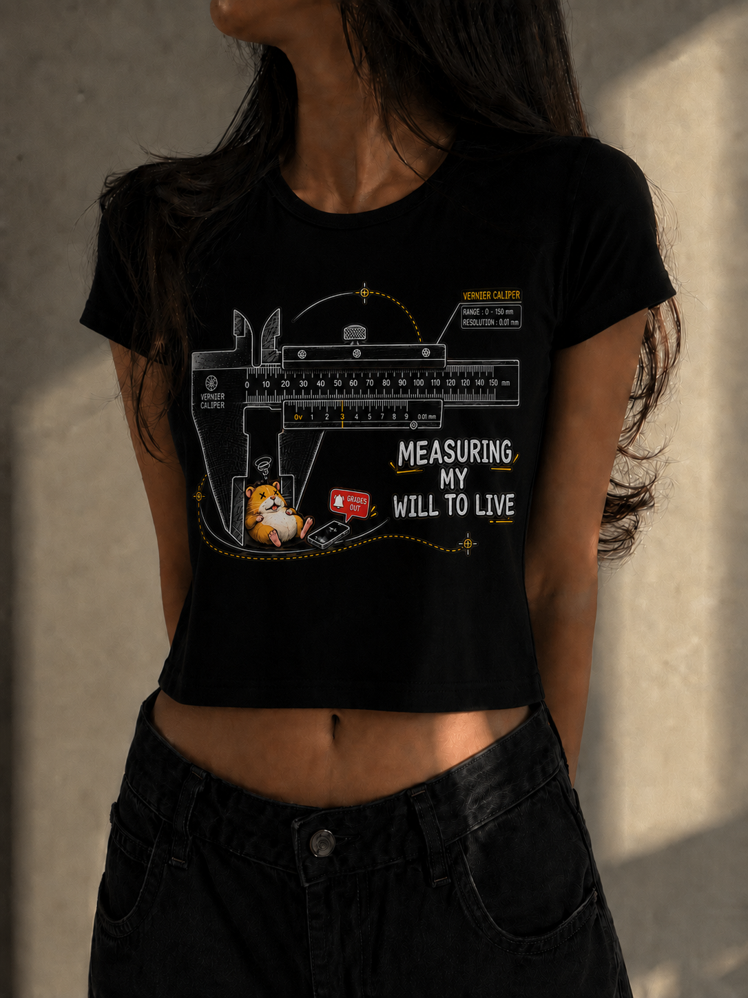 Mechanical Engineering Women's Double-Sided Crop Top