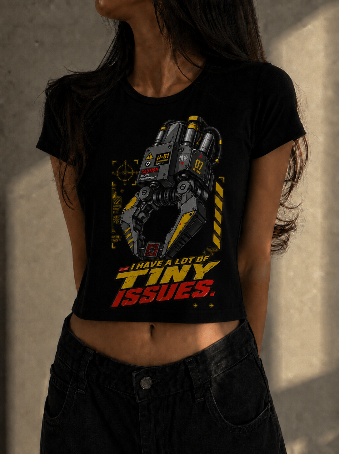 VLSI Design & Technology Women's Double-Sided Crop Top
